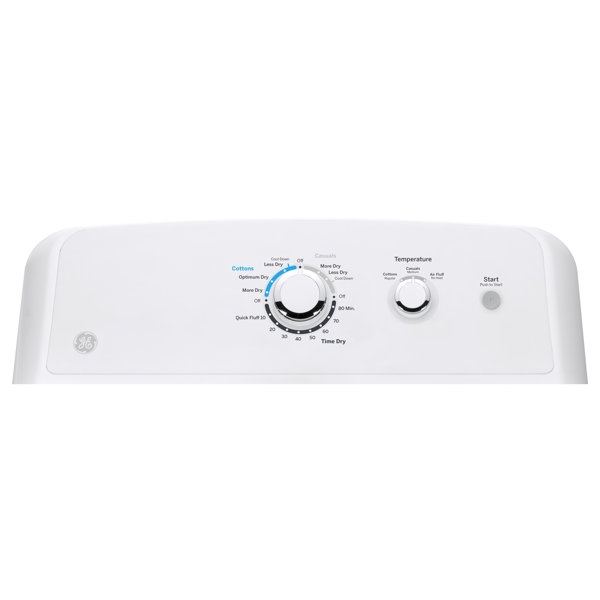 GE Appliances Washer & Dryer Set with 4.2 Cubic Feet Top Load Washer